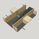 Traineau de scie à format pour queues d'arondes et queues droite