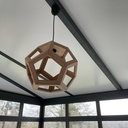 Luminaire dodécaèdre