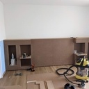 Aménagement d'une tête de lit