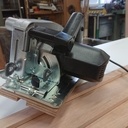 Scie circulaire sur rail économique