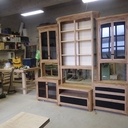 Mobilier de salon en orme