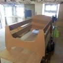 Lors de la fabrication (quand mon atelier en était qu'encore au stade d'étable!)