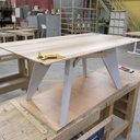 Table basse "Jean Prouvé" revisitée