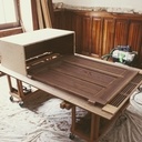 L'ensemble de l'habillage avant la pose