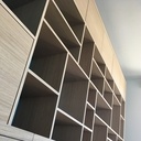 Grande bibliothèque de séjour