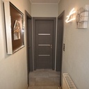 Une série de portes