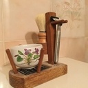Support rasoir à l’ancienne