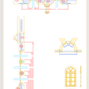 Plans de la Croisée a la Française
