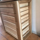 Commode / Console plateau flottant
