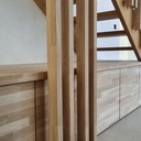 Aménagements sur un escalier existant.