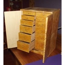 Petit meuble à tiroirs