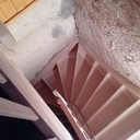 Escaliers double quart en rénovation