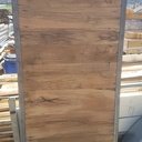 Porte cadre metallique et vieux bois ( chene une face / sapin de l'autre)