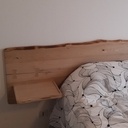 Tête de lit en châtaignier