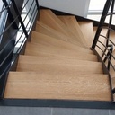 Escalier bois métal