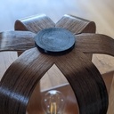 Lampe lamellée collée + impressions 3D