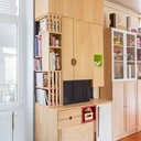 Meuble rangement cache-chaudière