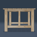 Grande table d'exterieur