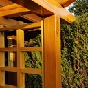 Gloriette pergolas à fleur