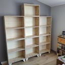 Bibliothèque BD en OSB