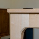 Table frêne extensible