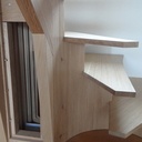 Escalier écomnomie de bois