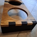 Support à gamelles pour chien