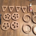 Table basse style industriel