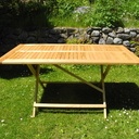 Table de jardin
