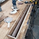 Patte conique et inclinée sans tour à bois