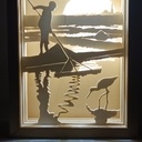 Light Box Les Marais Salants dans l'île de ré