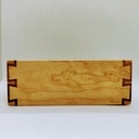 Petite boîte à queue d'arondes avec incrustations