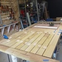 Tables de jardin en robinier