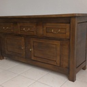 Buffet en lamellé chêne