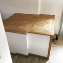 Habillage pour placard d'entrée