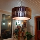 Suspension planche découpée