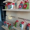 Sapin de noël en bois