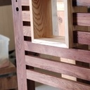 Tête de lit en Palissandre de Madagascar