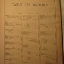 Table des matières I
