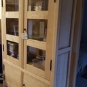 Bibliothèque en frêne