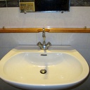Tablette de lavabo échancrée