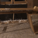 Bureau chêne et cèdre