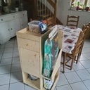 Petite "desserte" spéciale animaux ...