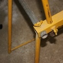 Détail des différent  de fixation des coulisses (tube de 21 pour les coulisses, 27 pour le jeu de traverses Tube carré de 40x40