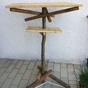 Table haute trépied