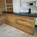 Bar d'écurie en chute de douglas