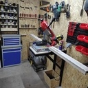 Support scie a ruban métal