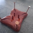 Porte savon en séquoia