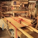 Table en châtaignier