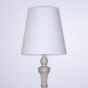 Pied de lampe en bois tourné détourné